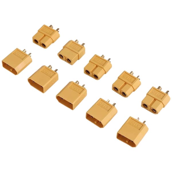 XT60-liitinparit - 5 parin pakkaus