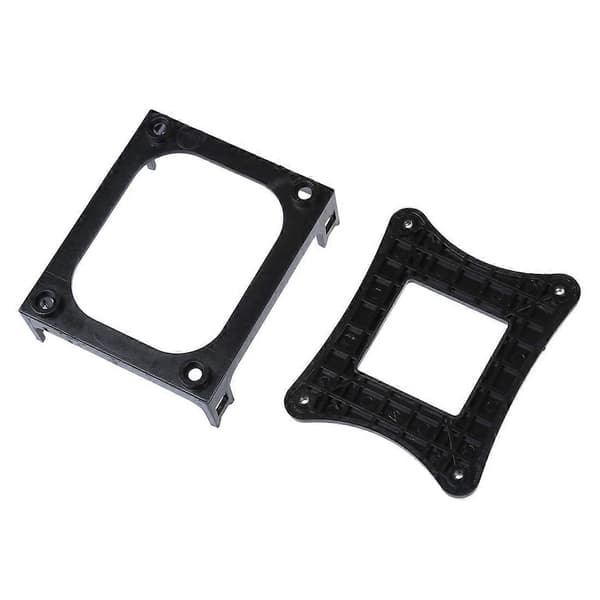Svart CPU-vifte monteringsbrakettbase i plast for Socket 478