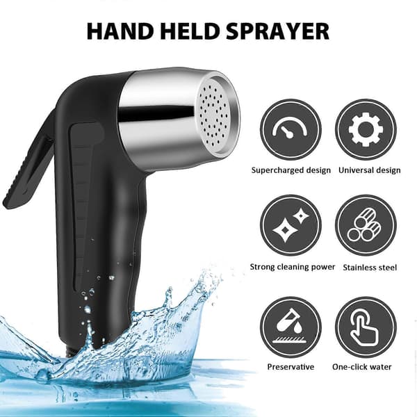 Håndholdt toalett baderom bidet dusjhode spray sprøyte
