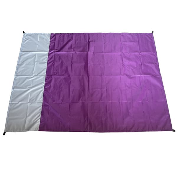200x140cm Udendørs Strandmåtte Campingmåtte Strandtilbehør H Blå Blue