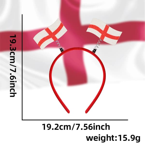 England VM 2026 Fanhovedbånd