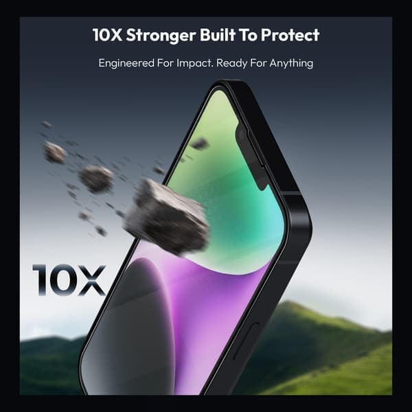 2-pack iPhone 14 skärmskydd - härdat glas | [Automatisk installation] - bubbelfri iPhone 14 iPhone 14 iPhone 14