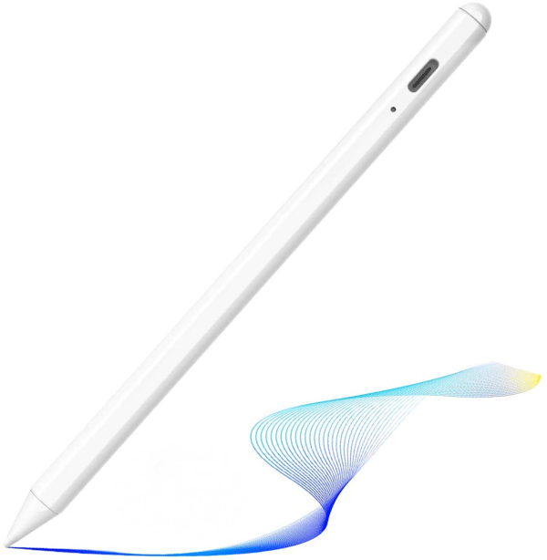 Styluspenna för Apple iPad Pencil - Aktiv penna med handflatavvisning kompatibel med 2018-2020 Apple iPad 9:e 8:e 7:e 6:e generationen iPad Air 4:e 3:e generationen