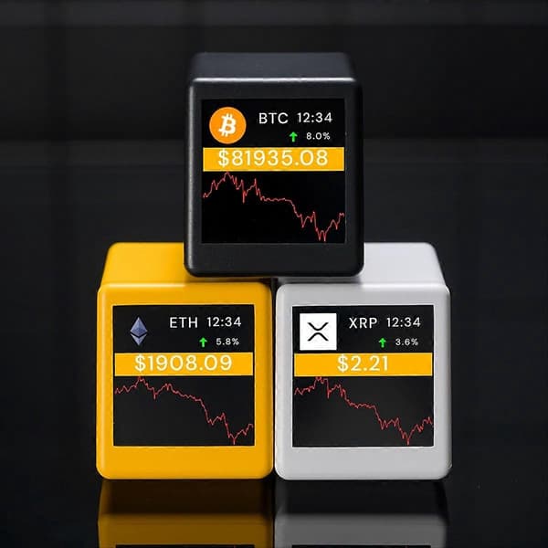 2.4G WiFi Crypto Tracker Crypto Prisviser til NerdMiner A