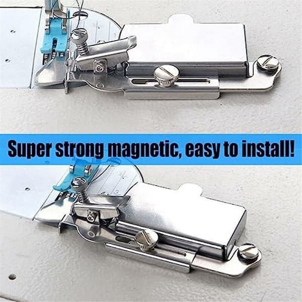 Multifunktionel magnetisk syguide, sømguide, industriel låsestingguide eller vandrefod S