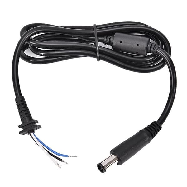 DC-stik 7.4x5.0 mm strømkabel til Dell bærbar oplader strømadapter 1.2m