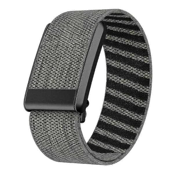 Elastisk justerbart armbånd til WHOOP 4.0 Fitness Tracker - Sort Grå Grøn Grey Green