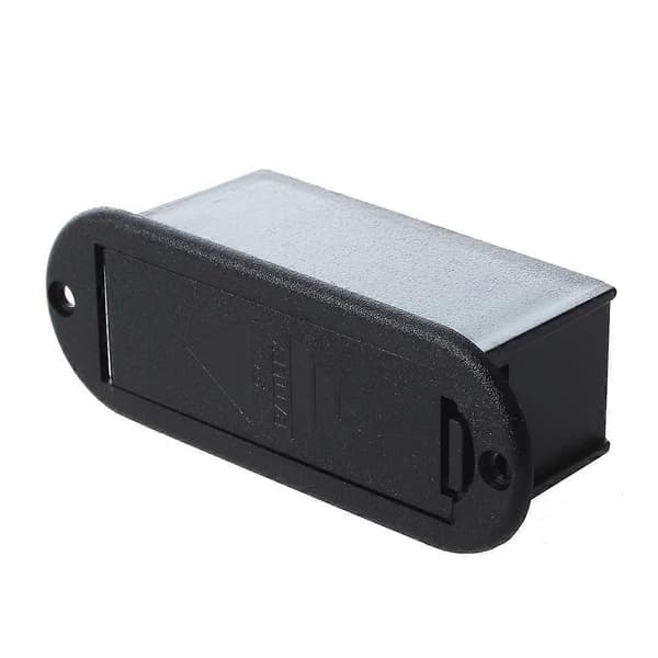 Aktiv gitarr bas pickup 9v batterifodral låda