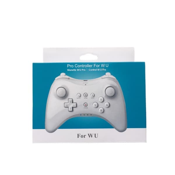 Pro Controller til Wii U, PowerLead Trådløs Controller Hvid White
