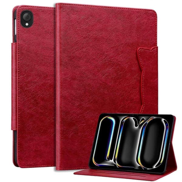 Kotelo Lenovo Tab K10C/E10C Cat Buckle Closure Leather Protective Stand