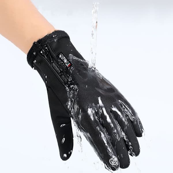 Ridehandsker Fiskerihandsker SORT M - spot salg sort M black M