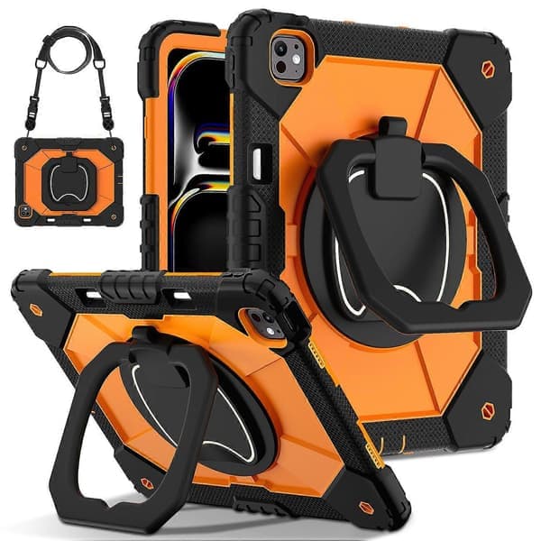 Silikone+PC Standcover til iPad Pro 13 (2024)