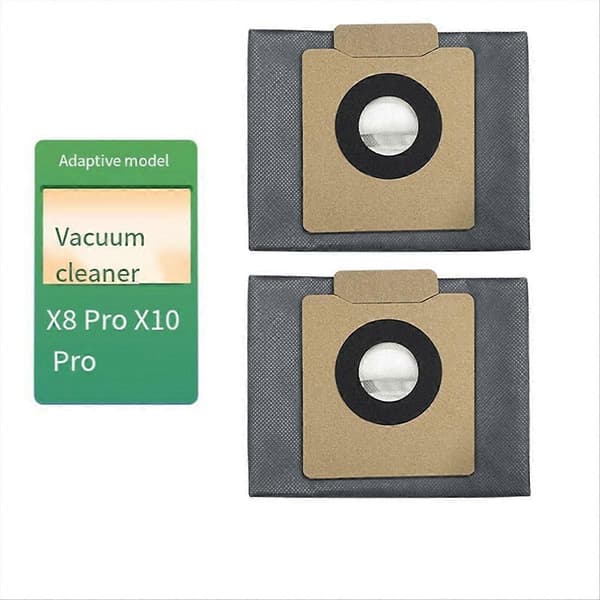 4 STK for X8 Pro, X10 Pro Omni Støvposer Erstatningspose