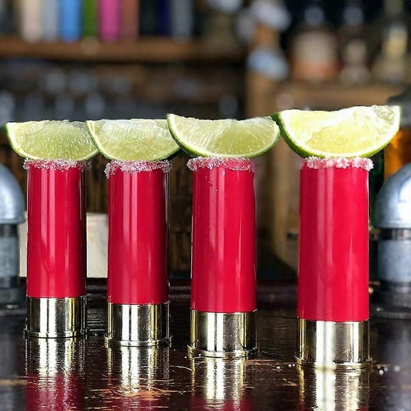 4PCS 12 Gauge Shotglas Tequila Shotglas