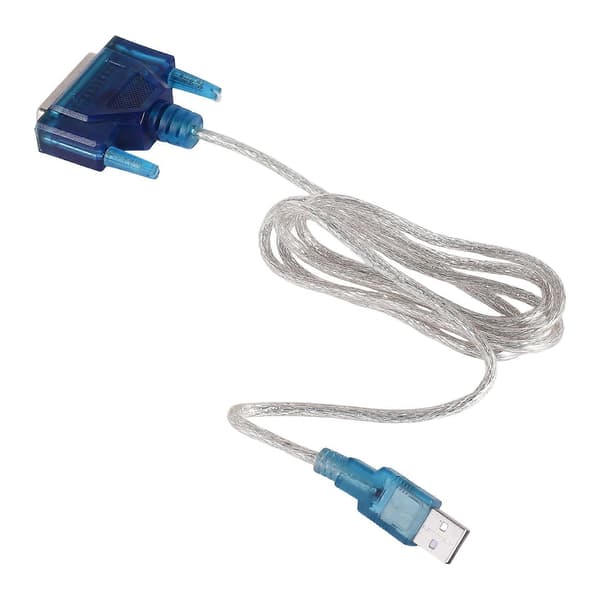 USB til skriver DB25 25-pinners parallellportkabeladapter