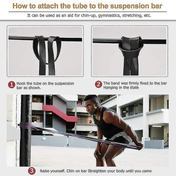 Pull-up assistance bands - Bedst til pull-up assistance, chins