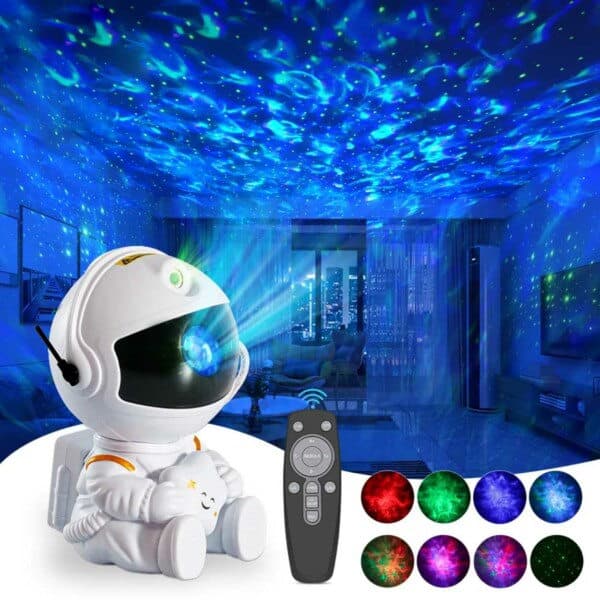 Galaxy Projector Nebula Effect - Star Projector with Remote Control White