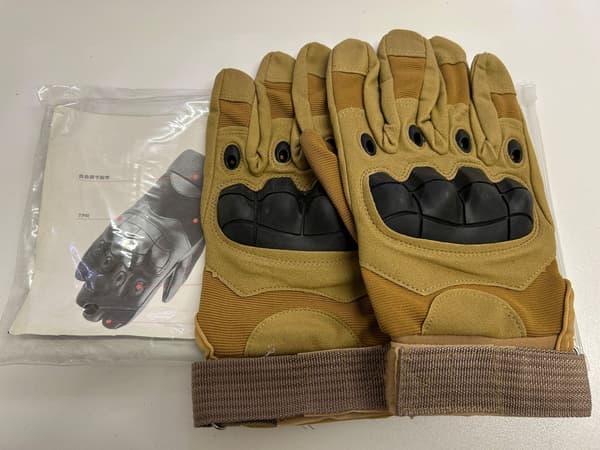 Robuste fuldfingerhandsker: Militærstil til enhver udfordring! Khaki M Khaki M