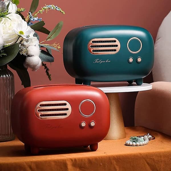 Bærekraftig og praktisk retro-stil plastserviettboks