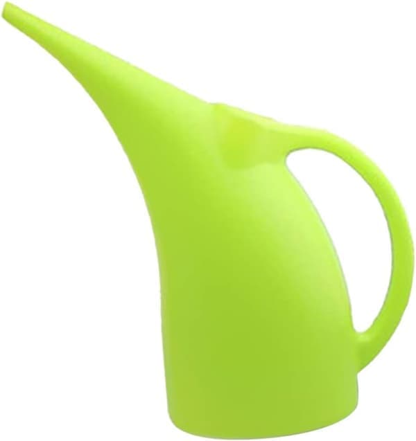 2L Grønn Vannkanne – ABS Lang Sprayhode, Rose Diffuser, for Innendørs/Utendørs Planter og Blomster