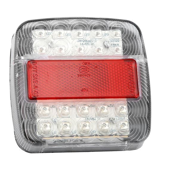 2 stk 12V 20LEDs Bil Lastebil Tilhenger Baklys Indikator Bremselys Blinklys