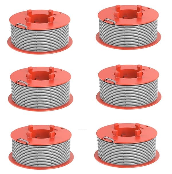6 stk. trimmerlinespoler til Bosch plæneklipper spole F016800175 DCQW