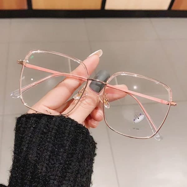 Anti-blått lys briller Oversize briller ROSA{F2} Rosa