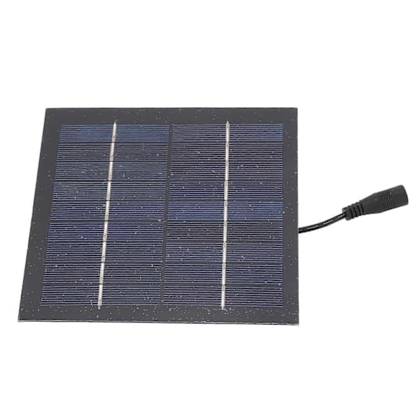 Solcelledrevet ventilator, effektiv varmeafledning, ventilation, 50W solpanel ventilatorsæt 512V