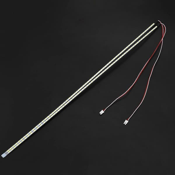Universal Highlight Dæmpbare LED-baggrundsbelysningslamper Opdateringssæt Justerbart LED-lys til LCD-skærm 2 LED-strips