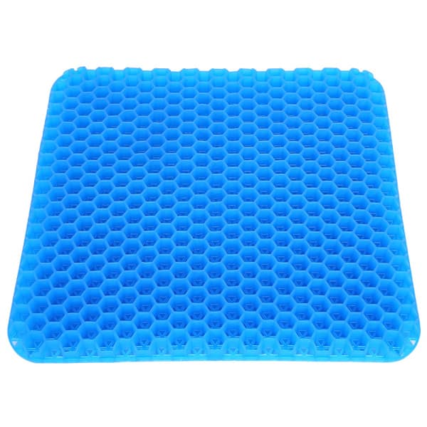 Åndbar gelsædehynde med bikagedesign