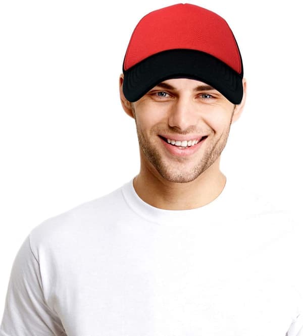 Tofarget Trucker-hatt Sommer Mesh-caps med justerbar Snapback G G