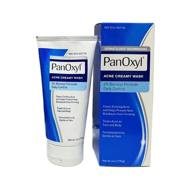 Panoxyl 10% Acne Foaming Wash Maximal styrka 5,5 oz. het 4% 1 st
