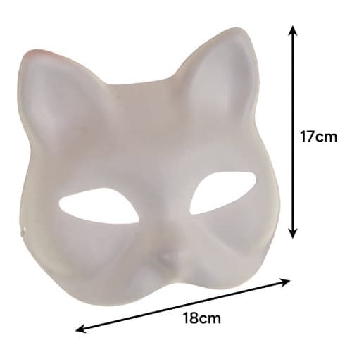 DIY Katte Maske med Tilbehør - Håndværkssæt med Tilbehør