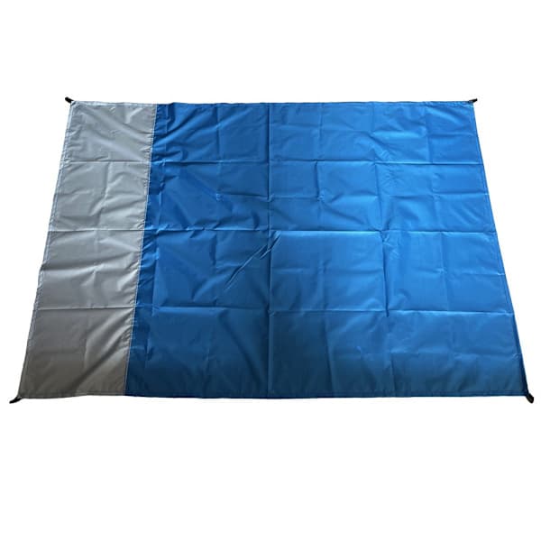 200x140cm Utendørs Strandmatte Campingmatte Strandtilbehør H Blå Blue