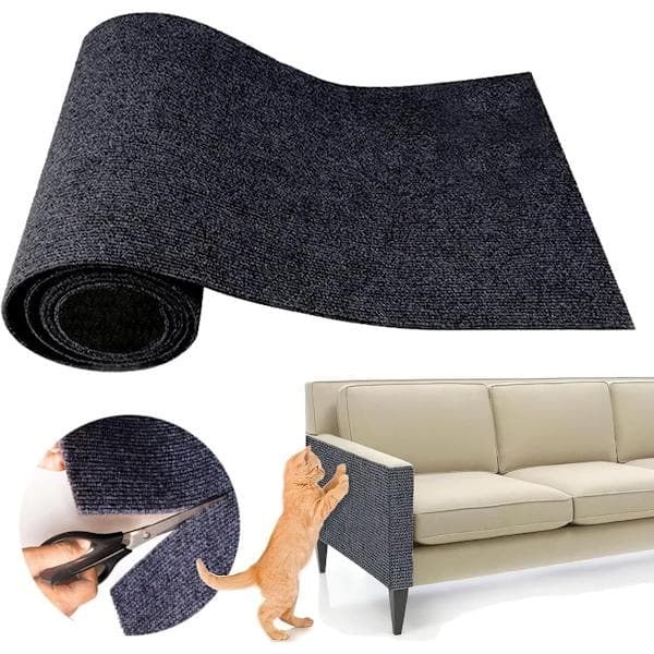 Egnet for sofaer og stoler - Klorematte for katter - Kan kuttes til størrelse - 40 x 100 cm