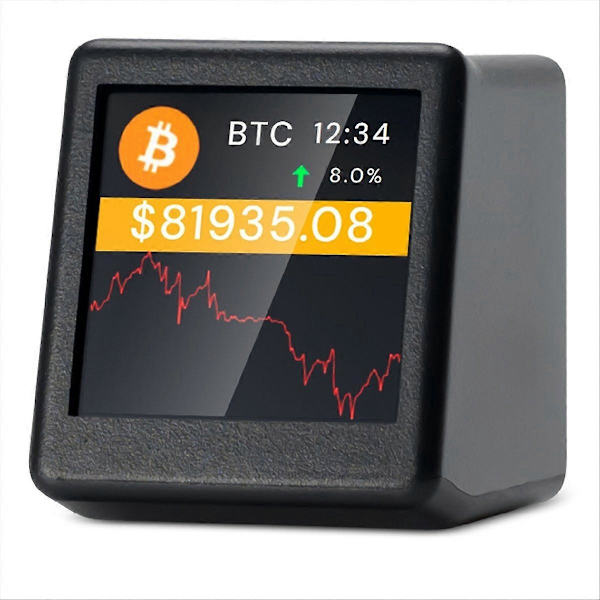 2.4G WiFi Crypto Tracker Kryptoprisvisare för NerdMiner A