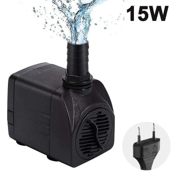 Nedsänkbar pump, ultratyst vattenpump med fontänpump
