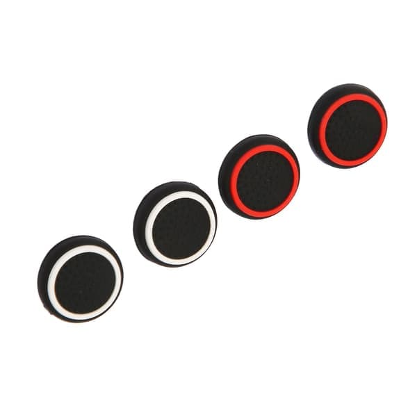 4 stk. bløde silikone tommelfingergreb forhindrer glidning, udskiftning af joystick-tommelfingergrebbeskytter til Steam til ROG-konsoller