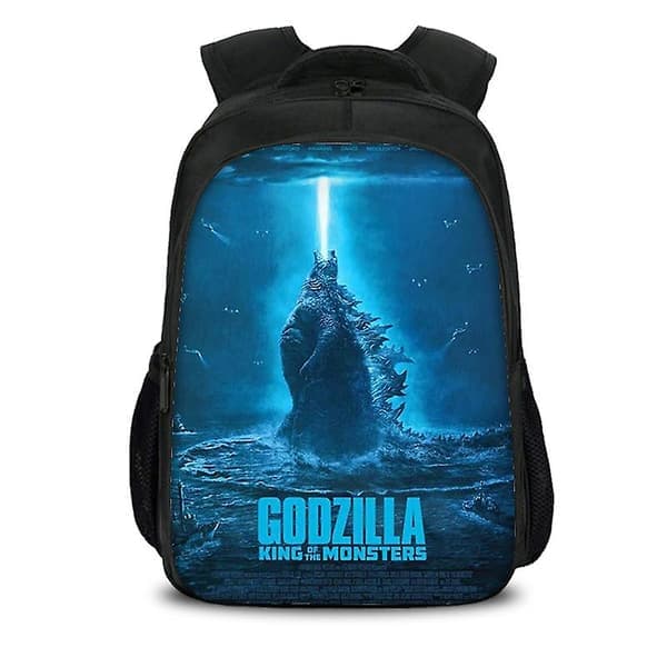 Godzilla Dinosaur Monster Skoletaske Skuldertaske Computer Rygsæk Stor Kapacitet style10 style10