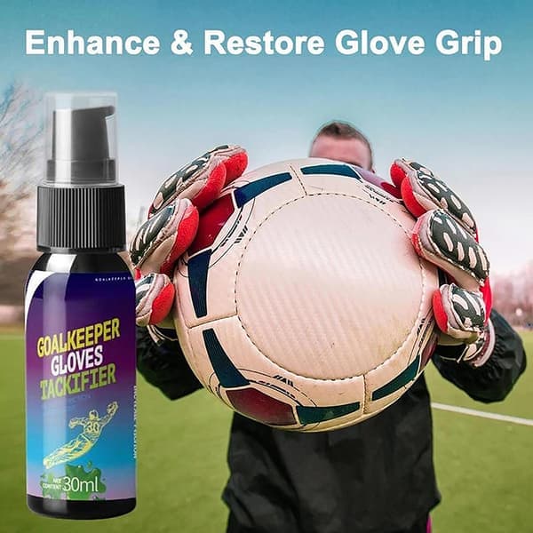 Målmandshandske Klæbemiddel Fodbold Grip Spray