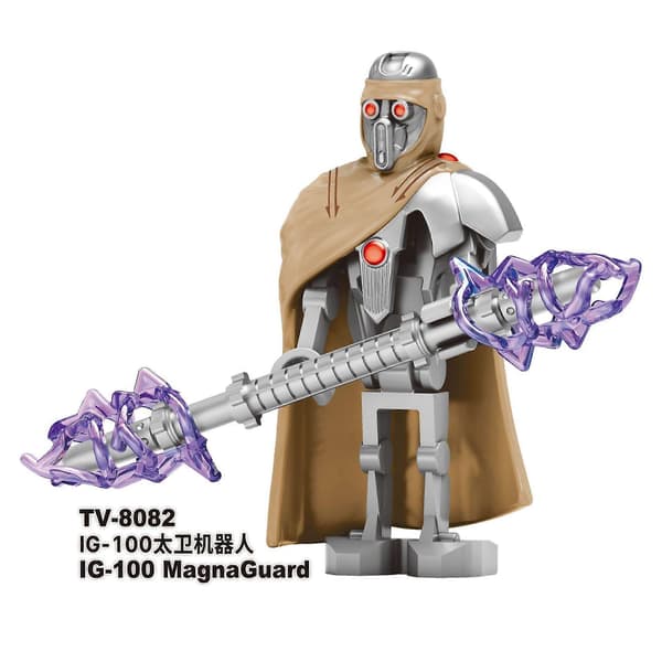 Star Wars-General Grievous samlet byggeklodsdukke 10 STK