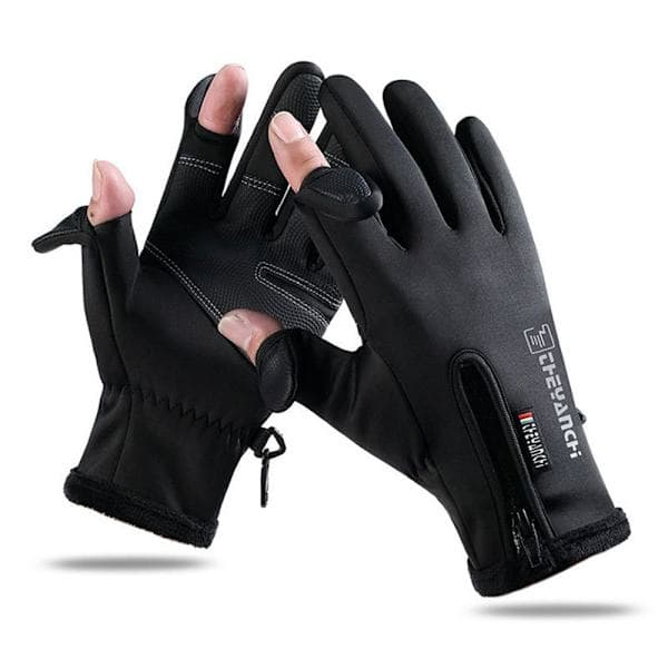 Ridehandsker Fiskerihandsker SORT XL - spot salg sort XL black XL