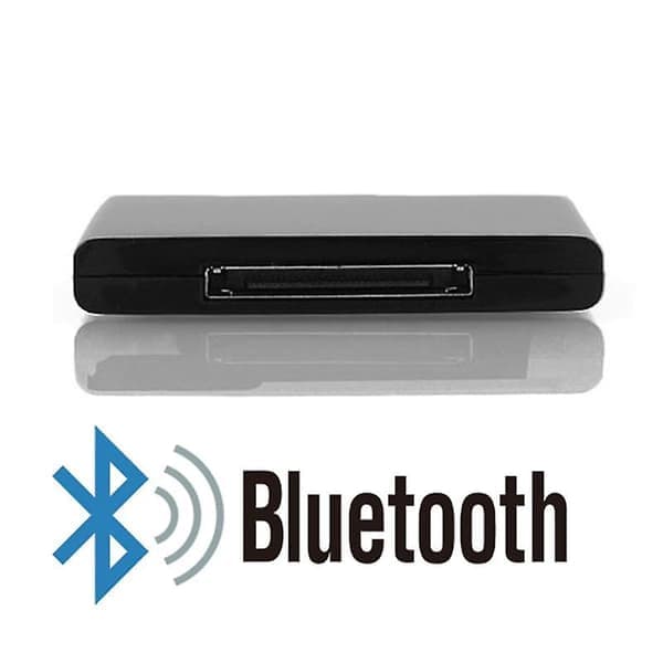 Bluetooth v5.0 Audio Receiver A2DP Musik Trådløs Adapter til iPhone iPod 30-pin Dock Højttaler