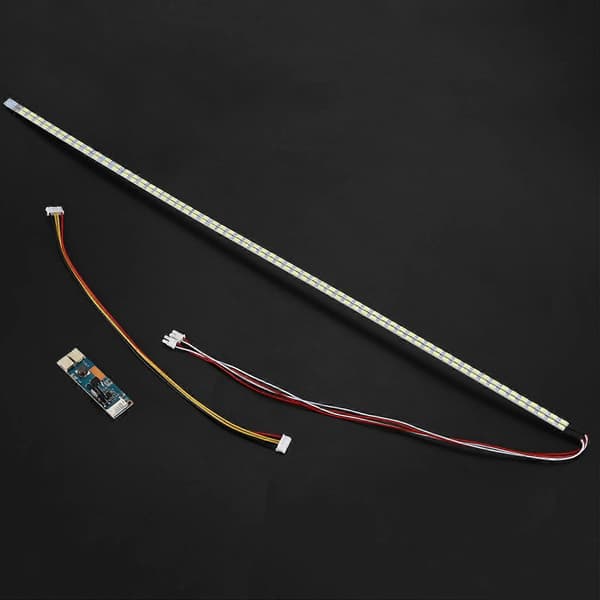 Universal Highlight Dæmpbare LED-baggrundsbelysningslamper Opdateringssæt Justerbart LED-lys til LCD-skærm 2 LED-strips