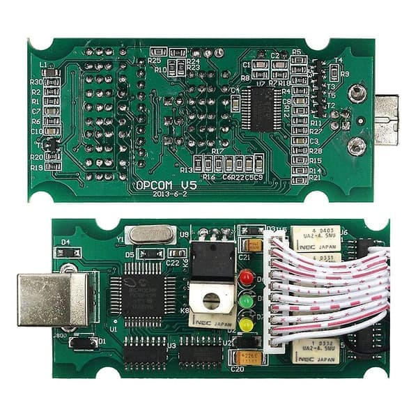 Diagnoseværktøj til Opel Op Com Op-com Pic18f458 Firmware Opcom V1.99