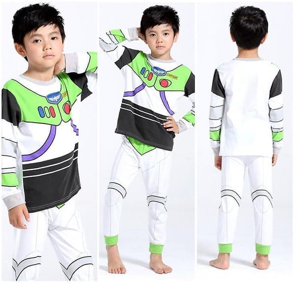 Toy Story Buzz Lightyear Woody Pyjamas for Gutter Buzz Light Year 4-5 År Buzz Light Year 4-5 Years