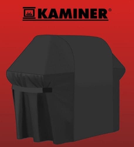 Grillovertræk 147x61x122 cm PVC-belagt polyester til kul- og gasgrill