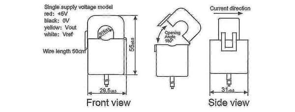 Enfase, Hall Split Core Strømsensor--