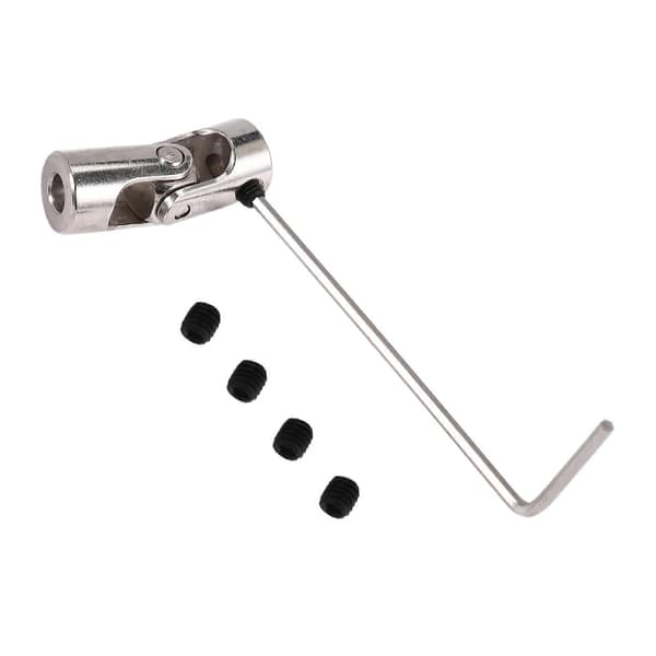 RC Modellskip Roterbar Mini Universalledd Kobling 4mm til 3mm