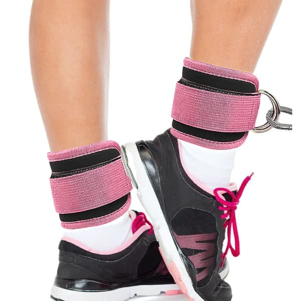 Ankelbremser til kabelmaskiner, 2-pak Rosa Rosa Pink Pink